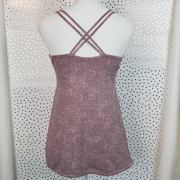 Patagonia Purple Cross Back Drawstring Tank - Picture 5 of 8
